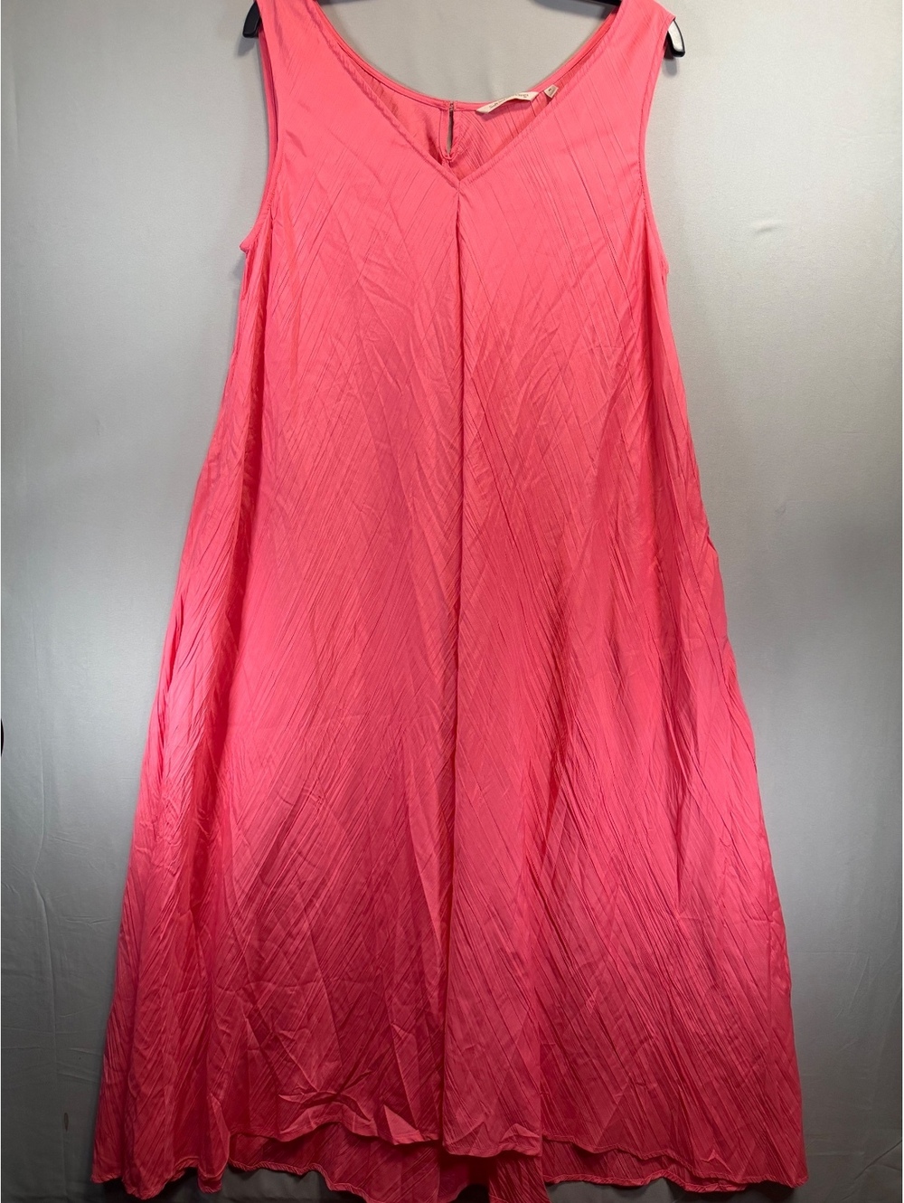 Soft Surroundings Pink Sleeveless Midi Dress Size Medium
